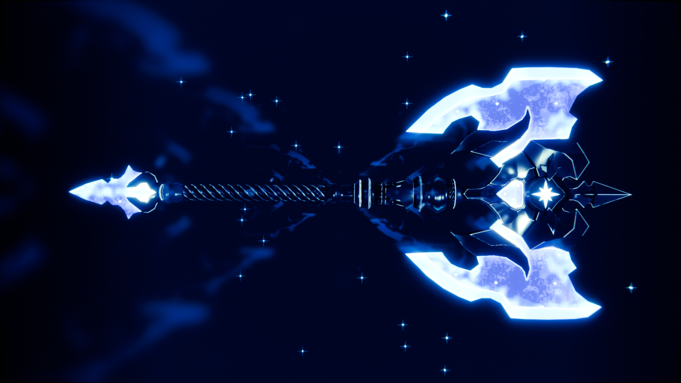 Galaxy Axe render